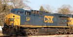 CSX 334 has odd cab numbers